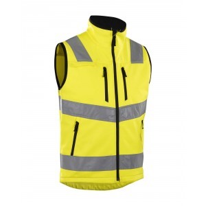 Softshell vest High vis