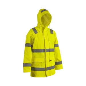 Regenjas High vis, zware kwaliteit