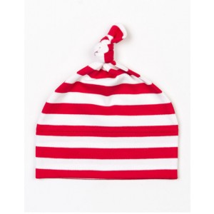 Baby Stripy mutsje met 1 knoop