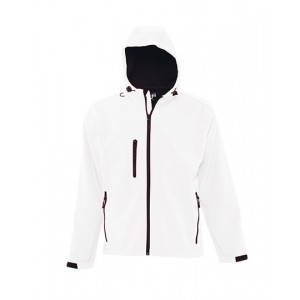 Heren Hooded Softshell Jacket Replay