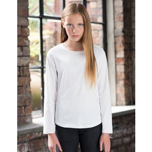 Meisjes Long Sleeve tabbed T