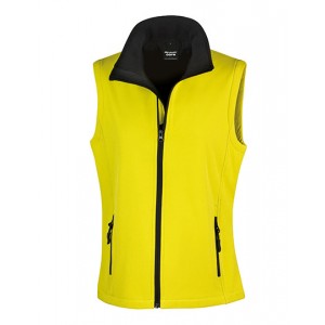 Bedrukbare Soft Shell Bodywarmer Dames