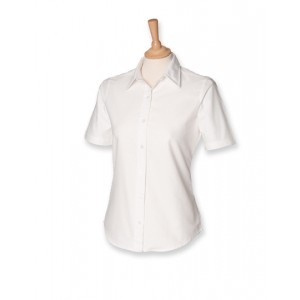 Dames Classic Oxford Shirt met Korte mouwen