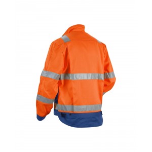 Jas ongevoerd High vis