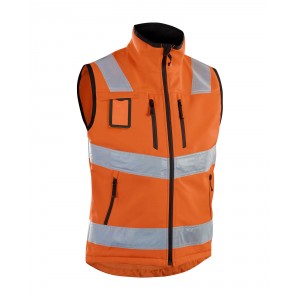 Softshell vest High vis