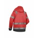 Jas ongevoerd High vis